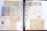 1914 - 1918, collection de 434 plis militaires en