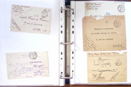 1914 - 1918, collection de 434 plis militaires en