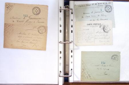 1914 - 1918, collection de 434 plis militaires en