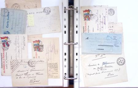 1914 - 1918, collection de 434 plis militaires en