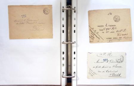 1914 - 1918, collection de 434 plis militaires en