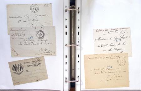 1914 - 1918, collection de 434 plis militaires en