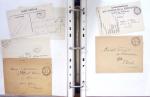 1914 - 1918, collection de 434 plis militaires en