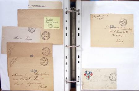 1914 - 1918, collection de 434 plis militaires en
