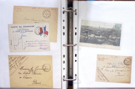 1914 - 1918, collection de 434 plis militaires en