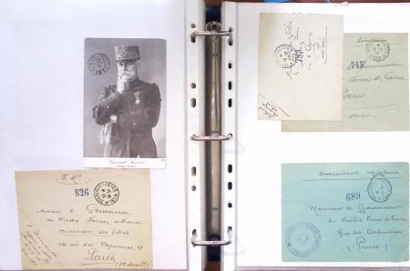 1914 - 1918, collection de 434 plis militaires en