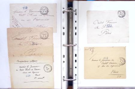 1914 - 1918, collection de 434 plis militaires en