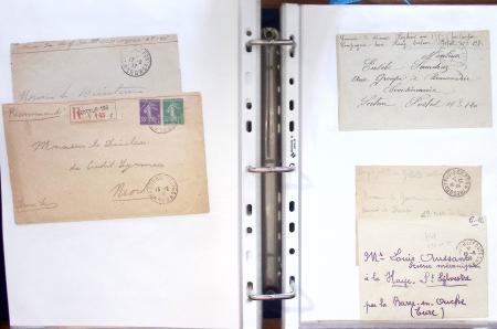 1914 - 1918, collection de 434 plis militaires en