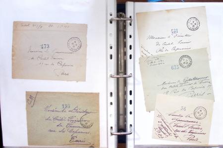 1914 - 1918, collection de 434 plis militaires en