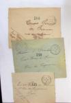 1914 - 1918, collection de 434 plis militaires en