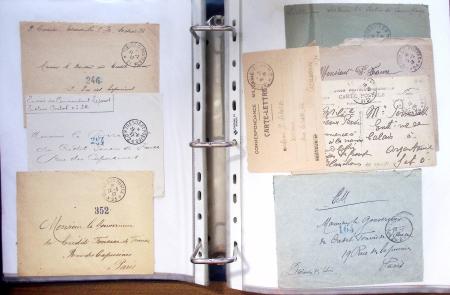 1914 - 1918, collection de 434 plis militaires en