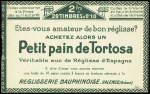 N°170-CA 1 10c vert surchargé SPECIMEN en carnet de