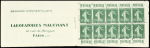 N°188-C 1 Minéraline en carnet de 10, neuf **