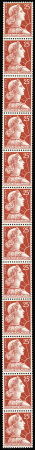 N°38/41 Marianne de Muller en bande verticale de 11