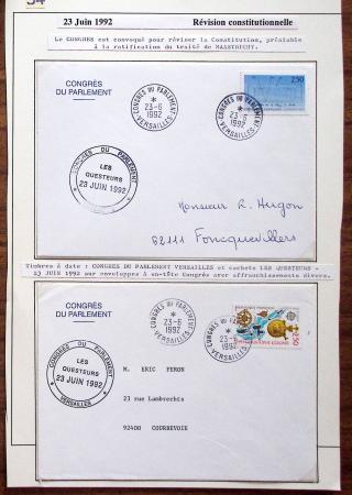 1906-2024, Importante collection de 269 plis sur les