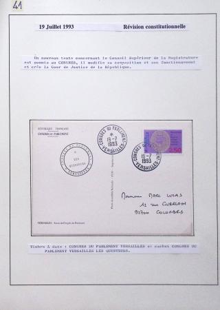 1906-2024, Importante collection de 269 plis sur les
