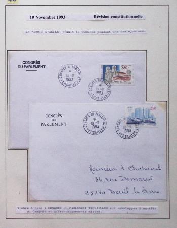 1906-2024, Importante collection de 269 plis sur les