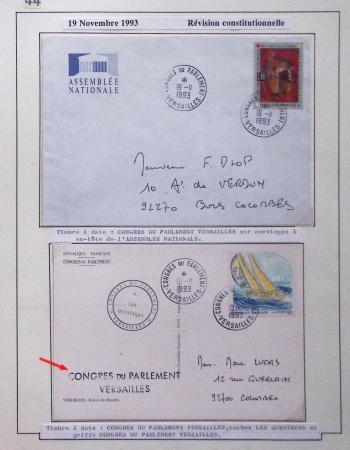 1906-2024, Importante collection de 269 plis sur les