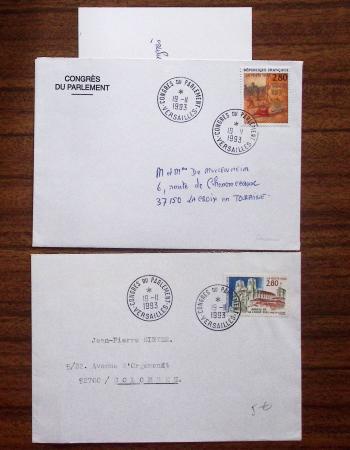 1906-2024, Importante collection de 269 plis sur les