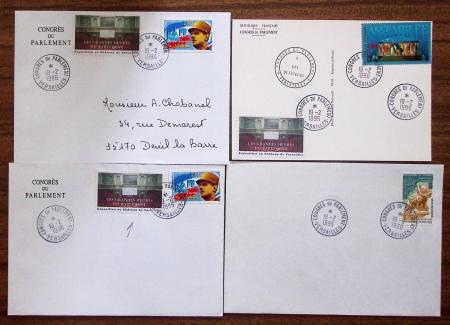 1906-2024, Importante collection de 269 plis sur les