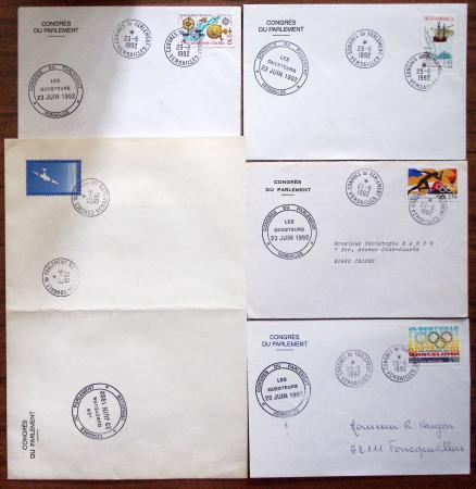 1906-2024, Importante collection de 269 plis sur les