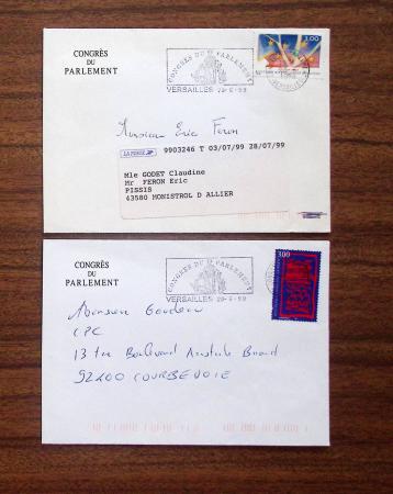 1906-2024, Importante collection de 269 plis sur les