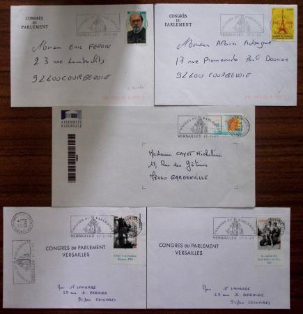1906-2024, Importante collection de 269 plis sur les