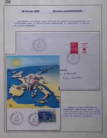 1906-2024, Importante collection de 269 plis sur les
