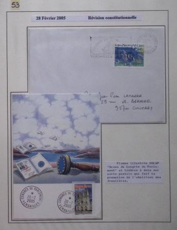 1906-2024, Importante collection de 269 plis sur les