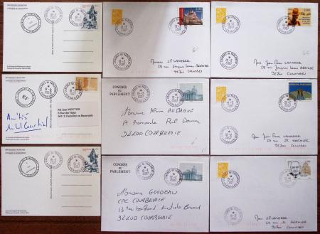 1906-2024, Importante collection de 269 plis sur les