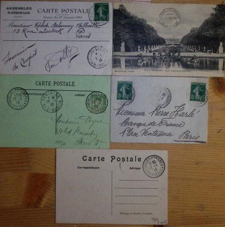 1906-2024, Importante collection de 269 plis sur les