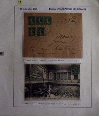 1906-2024, Importante collection de 269 plis sur les