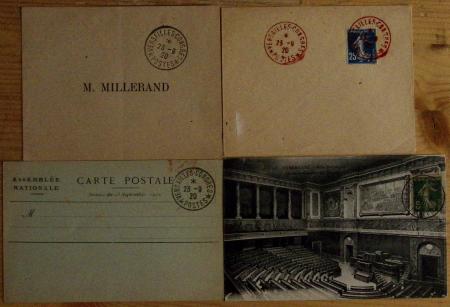 1906-2024, Importante collection de 269 plis sur les