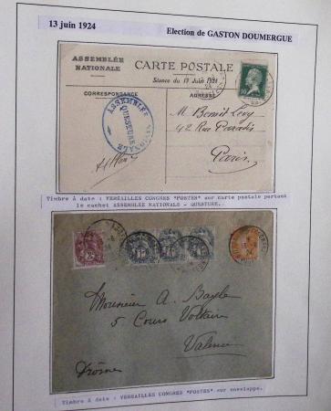 1906-2024, Importante collection de 269 plis sur les