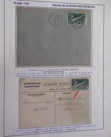 1906-2024, Importante collection de 269 plis sur les