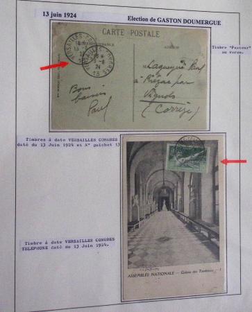 1906-2024, Importante collection de 269 plis sur les