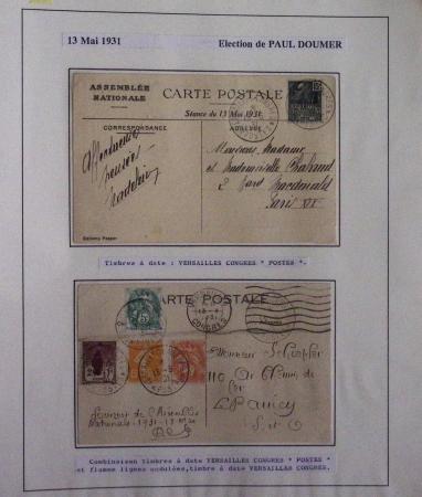 1906-2024, Importante collection de 269 plis sur les