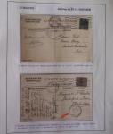 1906-2024, Importante collection de 269 plis sur les