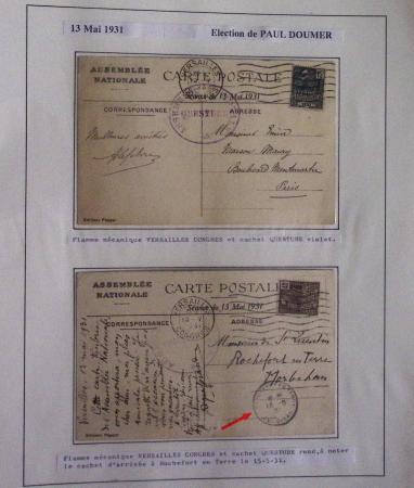 1906-2024, Importante collection de 269 plis sur les