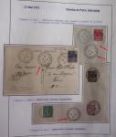 1906-2024, Importante collection de 269 plis sur les