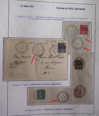 1906-2024, Importante collection de 269 plis sur les