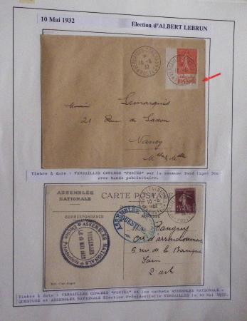 1906-2024, Importante collection de 269 plis sur les