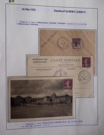 1906-2024, Importante collection de 269 plis sur les