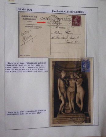 1906-2024, Importante collection de 269 plis sur les