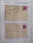 1906-2024, Importante collection de 269 plis sur les