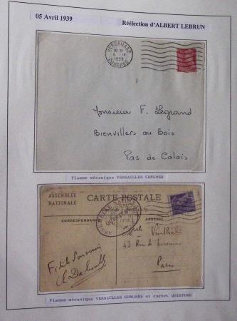 1906-2024, Importante collection de 269 plis sur les