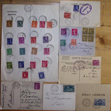 1906-2024, Importante collection de 269 plis sur les