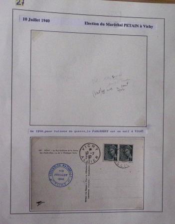 1906-2024, Importante collection de 269 plis sur les
