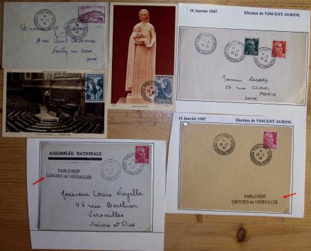 1906-2024, Importante collection de 269 plis sur les