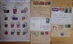 1906-2024, Importante collection de 269 plis sur les